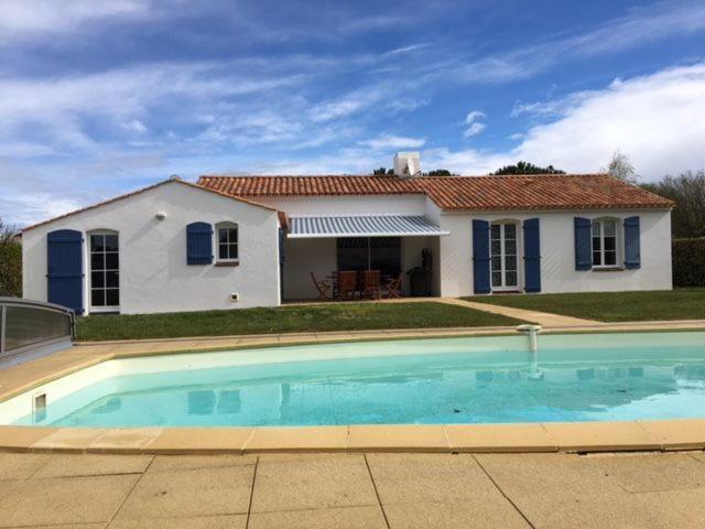 Gite Avec Piscine Privative L'Aiguillon-sur-Vie Bagian luar foto
